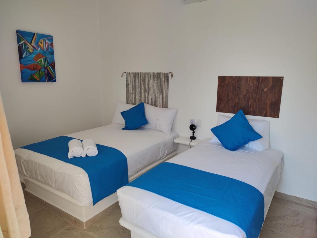 Blue Bocana Santa Cruz Huatulco Bagian luar foto